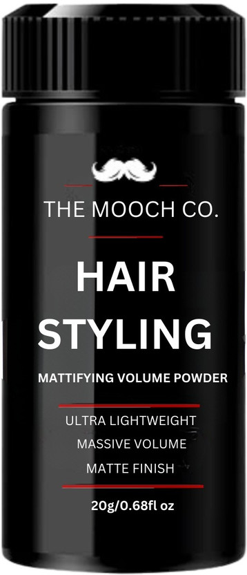 The Mooch Co Man Ultra Hold High Volume Lightweight Powder Natural feeling texturized Hair Powder(20 g)