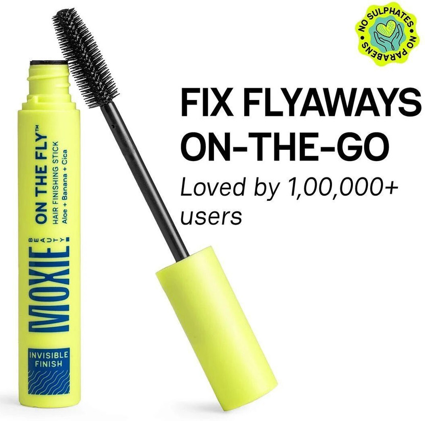 MOXIE BEAUTY On The Fly Hair Finishing Stick | Baby Hair Fixer | Non-Sticky | No Hard Cast Hair Gel(10 ml)