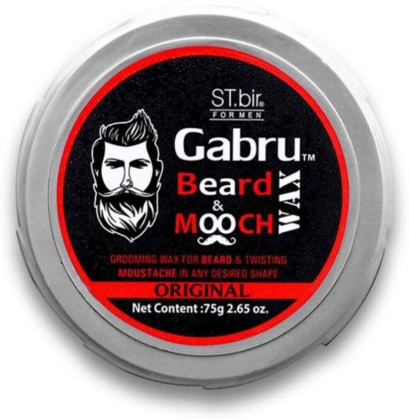 ST.bir Gabru Beard & Mooch wax Hair Wax (75 g) Hair Wax(75 g)