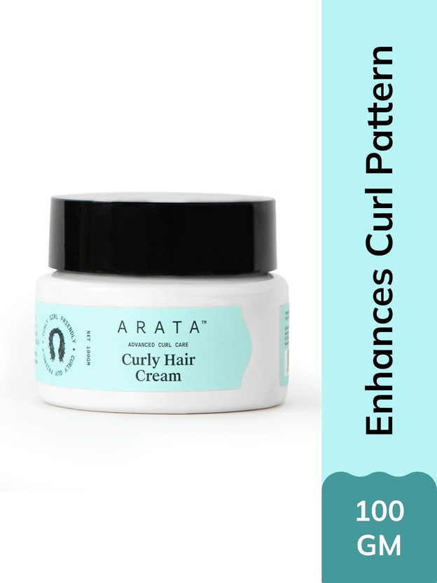 ARATA Curl Styling Cream | With Organic Flaxseed | Plant Based Hair Cream(100 g)