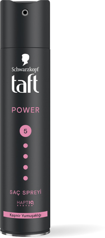 Schwarzkopf TAFT Power Hold 5 Hair Spray for Heat Protection, Gives Cashmere like Softness Hair Spray(250 ml)