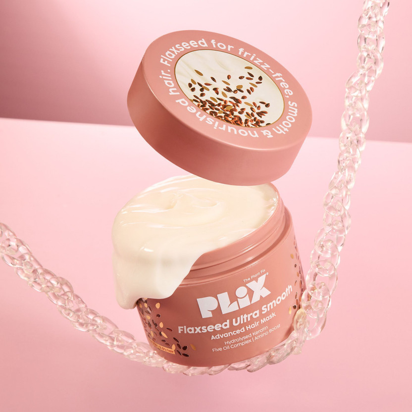 The Plant Fix Plix Flaxseed Keratin Smoothening Mask for Deep Nourishment & Salon Like Shine Hair Mask(200 g)