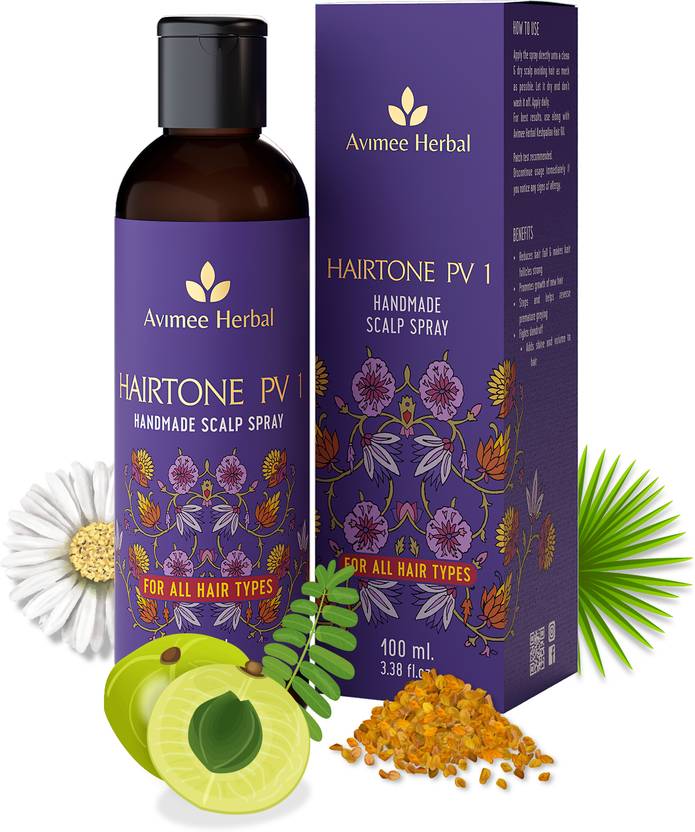 avimee herbal Hair Tone PV 1 Scalp Spray For Promotes growth of new