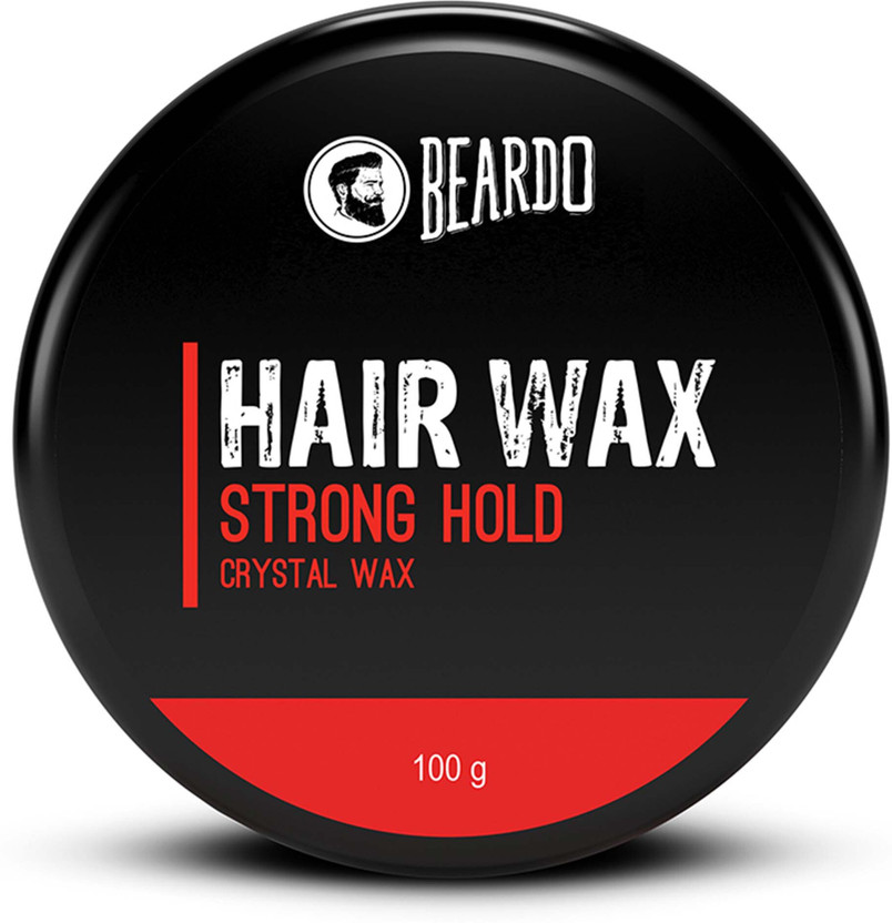 BEARDO Stronghold|Crystal for Men|Glossy Finish|Hair Style,Shine|Strong Hold Styling Hair Wax(100 g)