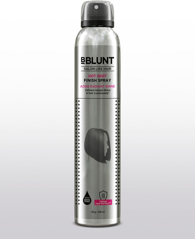 BBlunt BBlunt Hot Shot Finish Spray For Radiant Shine - 200 ml Hair Spray(200 ml) - Flipkart Deal