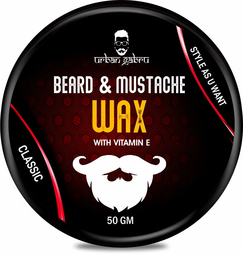 urbangabru Beard & Mustache Wax for strong hold Hair Wax(50 g)