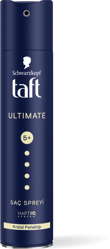 Schwarzkopf TAFT Ultimate Hair Spray For Hair With Crystal Shine Hold 5+, Lasts For 72 Hours Hair Spray(250 ml)