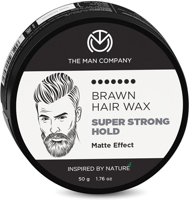 THE MAN COMPANY Brawn Hair Wax - Almond & Argan Oil 50g Hair Wax(50 g)