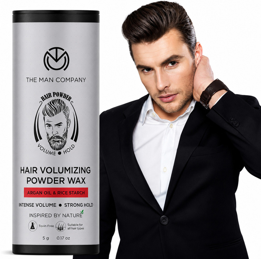 THE MAN COMPANY Hair Volumizing Wax Strong Hold | Matte Finish | Non Greasy Hair Powder(5 g)
