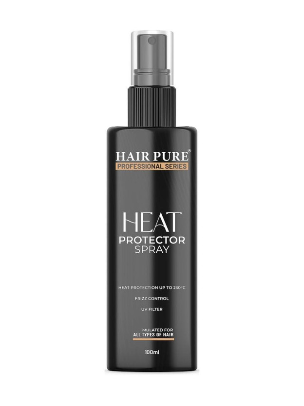 Hair Pure Heat Protector Spray 230º Heat Protection Defense from Styling Tools Hair Spray(100 ml)