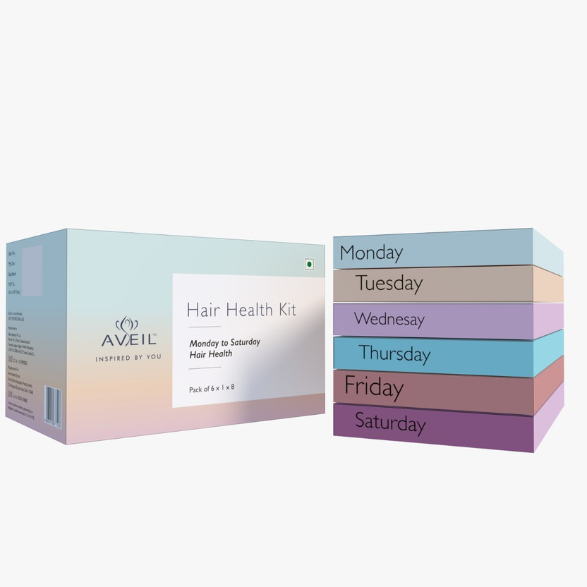 Aveil Hair Health Kit | Helps Boosting Hair Cell Regeneration(48 g)