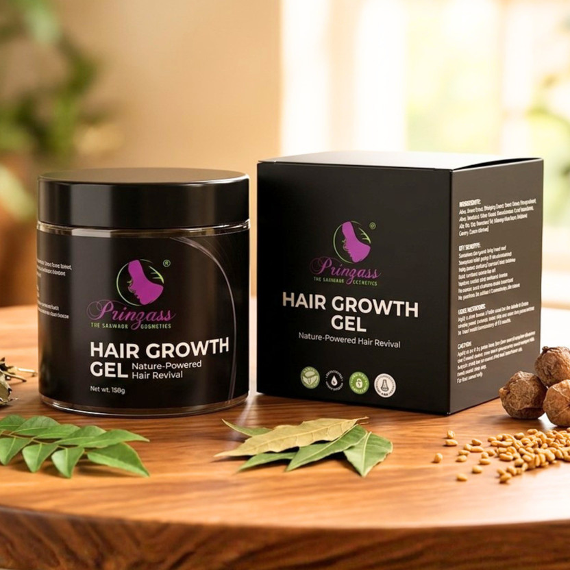 prinzass prinzass cosmetics Herbal Hair Growth Gel (120gm) I Boost your hair grow(120 g) - Flipkart Deal