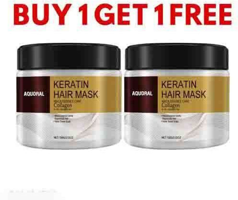 AQUORAL Keratin Hair Mask for Damaged hair | Hair mask for repair hair(200 g)