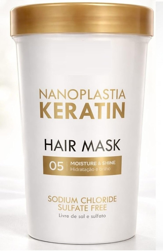 HOOMUSS Nanoplastia Keratin Hair Mask with Professional Styling Hair Comb (Combo)(800 ml)