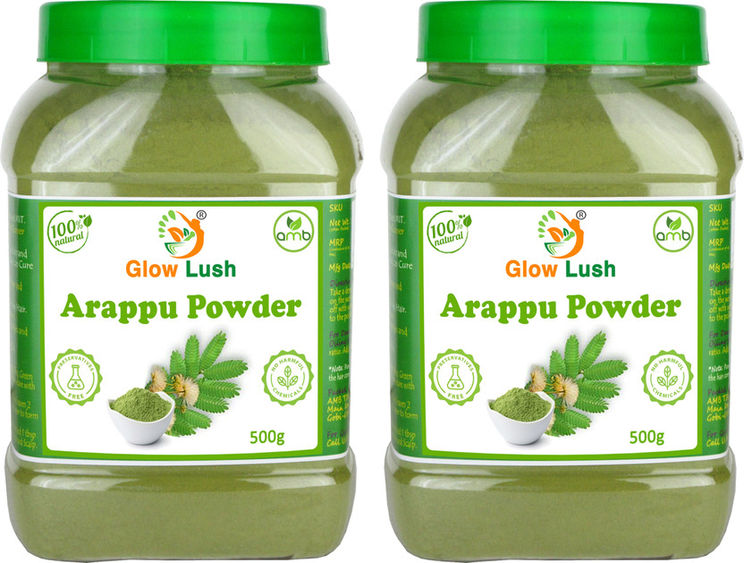 Glow Lush Herbal Hair Wash Arappu powder(1000 g)