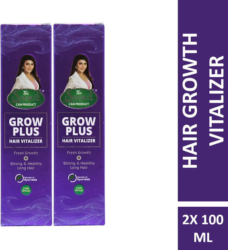 The Soumi's Can Product GROW PLUS HAIR VITALIZER (PACK OF 2)(200 ml)