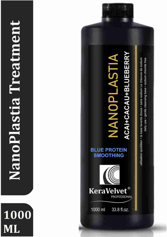 KeraVelvet KeraVelvet Pro Tech BlueTox Nanoplastia Treatment 1000 ml(1000 ml) - Flipkart Deal