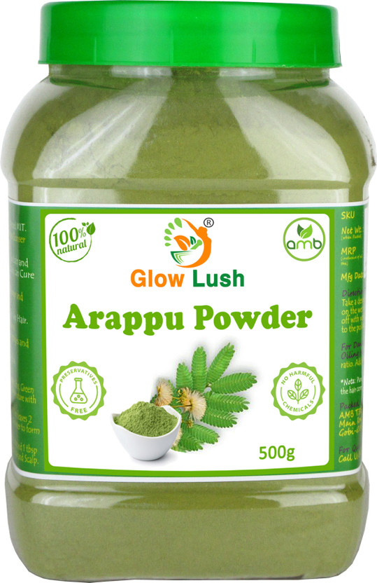 Glow Lush Herbal Hair Wash Arappu powder(500 g)