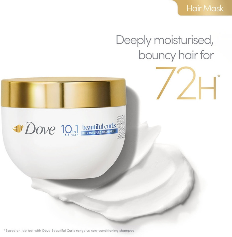 DOVE Beautiful Curls 10 in 1 Hair Mask(120 ml)