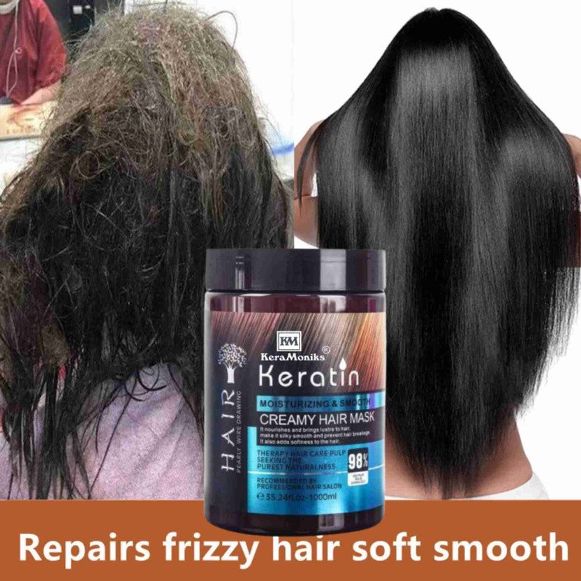Keramoniks Keratin Hair Treatment Cream Deep Repair Hair Cream Keratin Hair Mask(1000 ml)