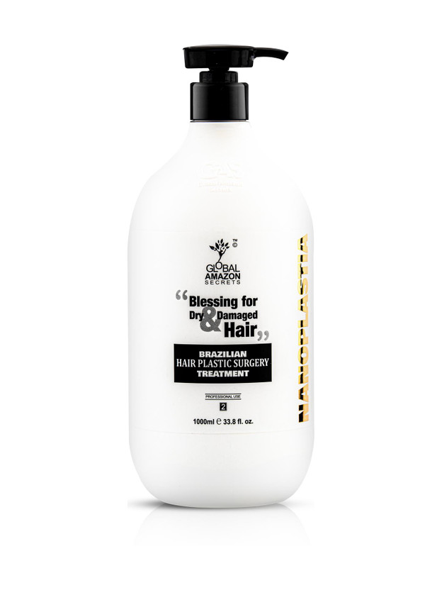Global Amazon Secrets Nanoplastia Treatment with Omega 3- NEW & ORIGINAL PACKAGING(1000 ml)