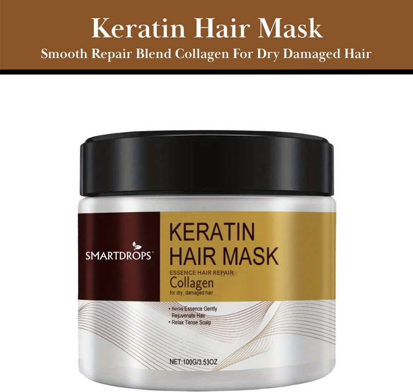 smartdrops Keratin Hair Treatment Mask For Dry & Damaged Hair | Hair Mask |(100 g)