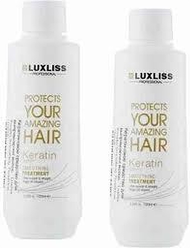 Luxliss KERATIN SMOOTHING TREATMENT (100 ml) (pack of 2)(200 ml)