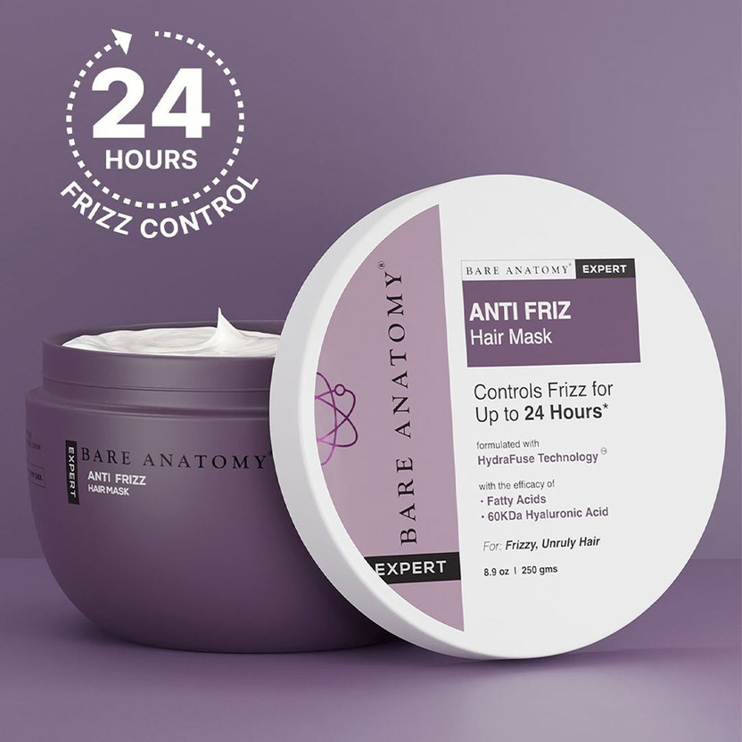 BARE ANATOMY Anti-Frizz Hair Mask with Hyaluronic Acid(250 g)