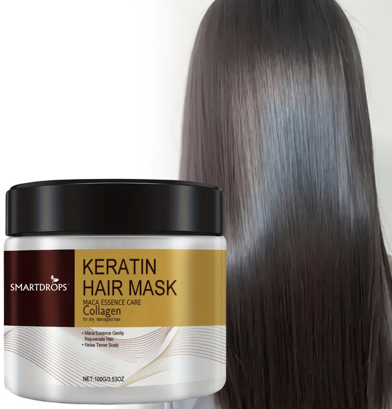 smartdrops Keratin Straight Hair Mask | Hair Treatment Cream | Hair Mask(100 g)