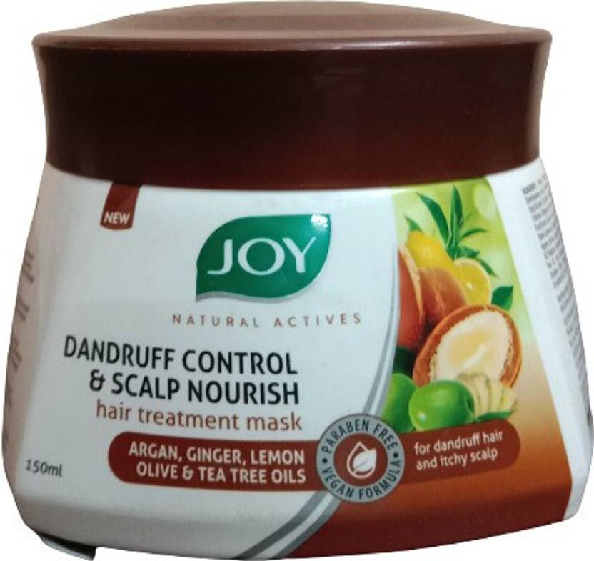 Joy Natural Actives Argan Hair Mask, Dandruff Control Hair Treatment