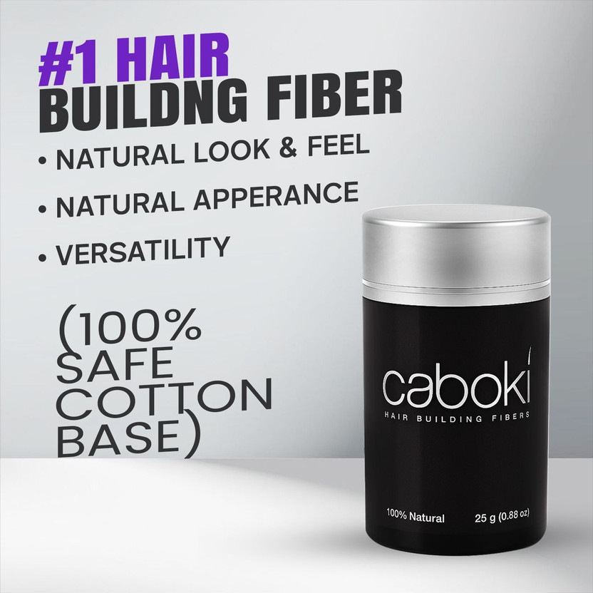 Stylazo Hair Building Fibers Black For covering(25 g)
