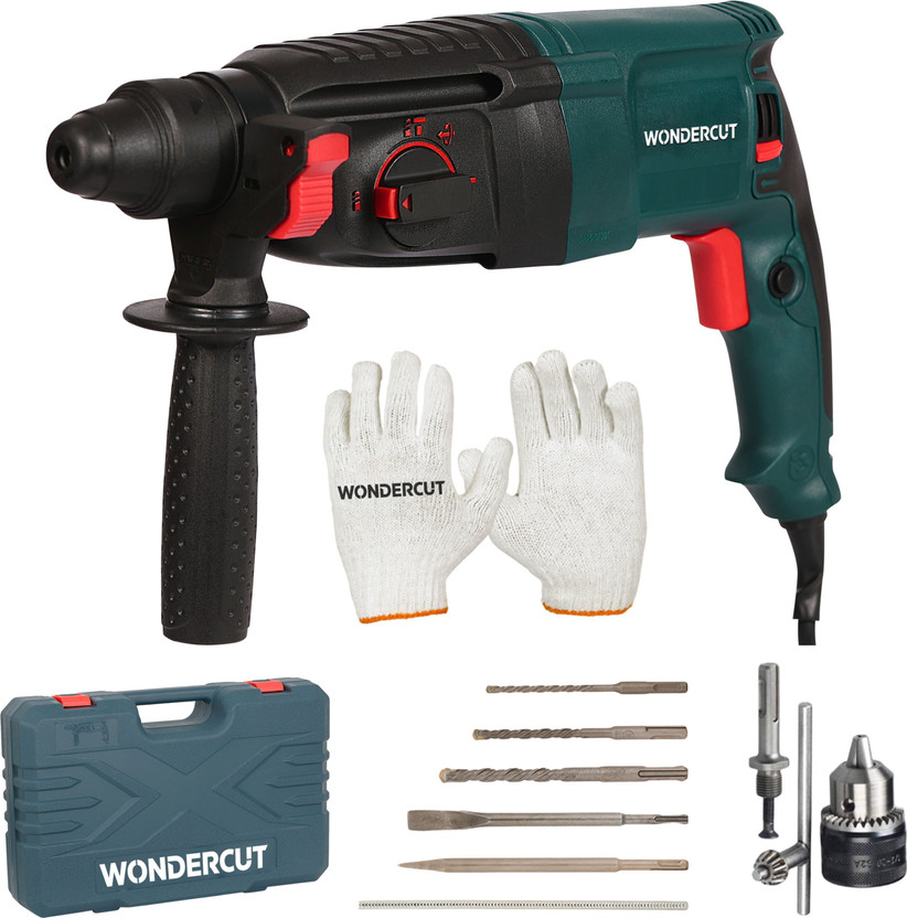 WONDERCUT WCGP-2-26 Rotary Hammer Drill(26 mm Chuck Size, 1600 W)