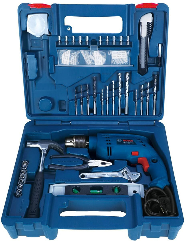 BOSCH GSB 500 RE Power & Hand Tool Kit(100 Tools)