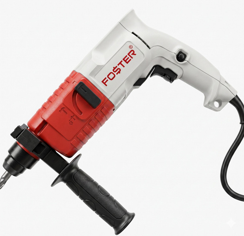 FOSTER FHD 2-20RE | 20mm , 780W | Best Seller , Heavy Duty Hammer Drill Machine| FHD 2-20 RE Rotary Hammer Drill(20 mm Chuck Size, 780 W)