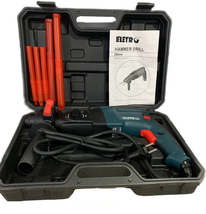 ELETRO ROTARY HAMMER 26MM heavy duty DRILL ELRH26, 220V50Hz ROTARY