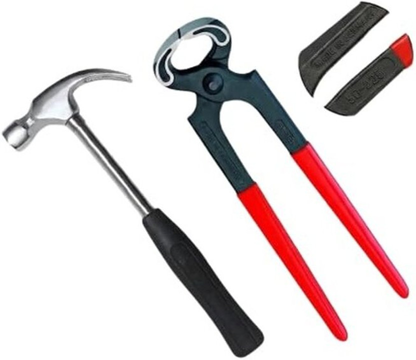 AMMGEE AMMGEE M_B0H7BYJFFQ Hammer & Plier Combo | Home & DIY Use Straight Claw Hammer(0.4 kg) - Flipkart Deal