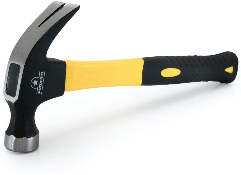 Proxima Steel Claw Hammer American PATTERN (599 gram weight,270 mm Handle length) Claw Hammer 20oz Straight Claw Hammer(1 kg)
