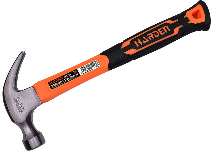 Harden Professional 590215 590215 Curved Claw Hammer(0.7 kg)