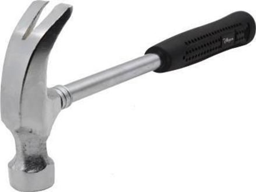 VKR universe Hillgrove 10.5 inch Household Rubber Handle Straight Best Claw Hammer Repair Hand Woodworking Tool Curved Claw Hammer Hillgrove 10.5 inch Household Rubber Handle Curved Claw Hammer(0.25 kg)