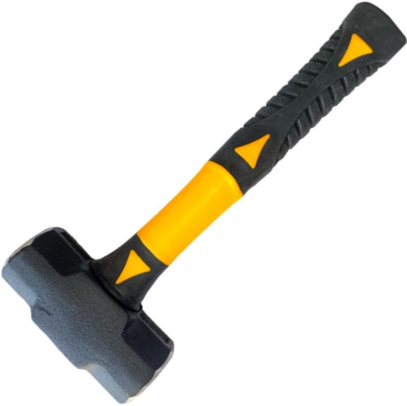 WORK IT WI-SH-2LB-FH-01 WORK IT 2 Lbs Heavy Duty Fibre Handle Sledge Hammer Sledge Hammer(1 kg)