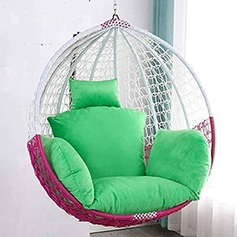 treewood Standard Hanging Metal Swing Chair (Without Stand) for Garden