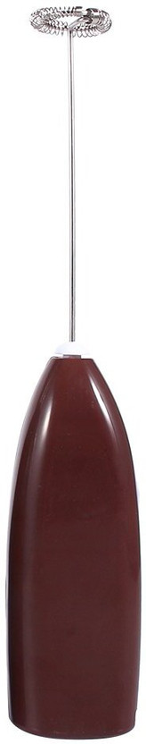 RIES 50 W Brown Hand Blender(Electric Milk Frother, Stainless Steel Kitchen Mini Cooking Utensils Whisk)