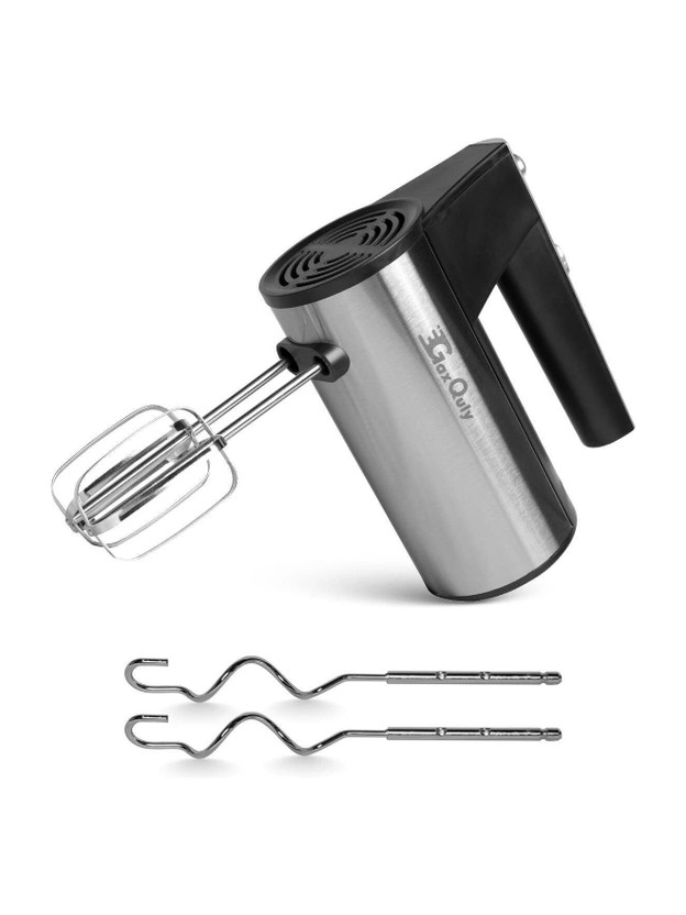 GaxQuly 500 W Black & Silver Electric Whisk(500 watt Hand Mixer Beater Blender Electric Cream Maker for Cakes)