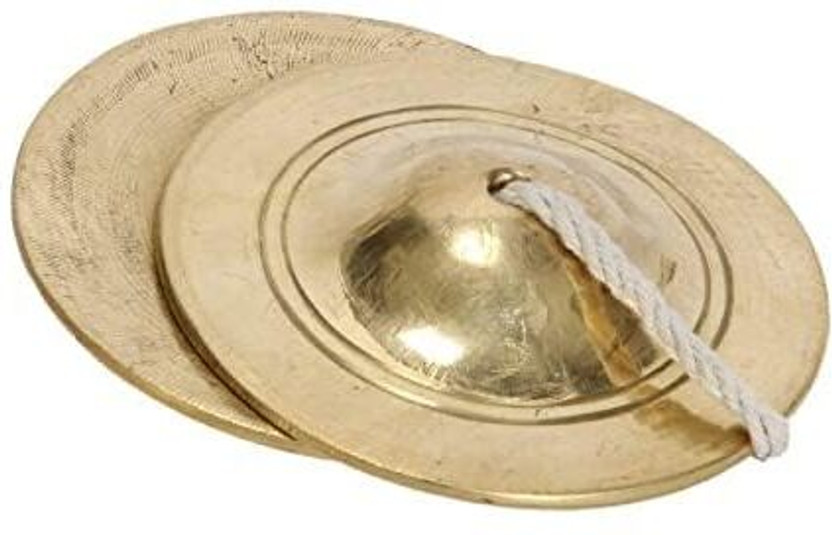 Fateh Indian Classical Manjira Hand Clash Cymbal