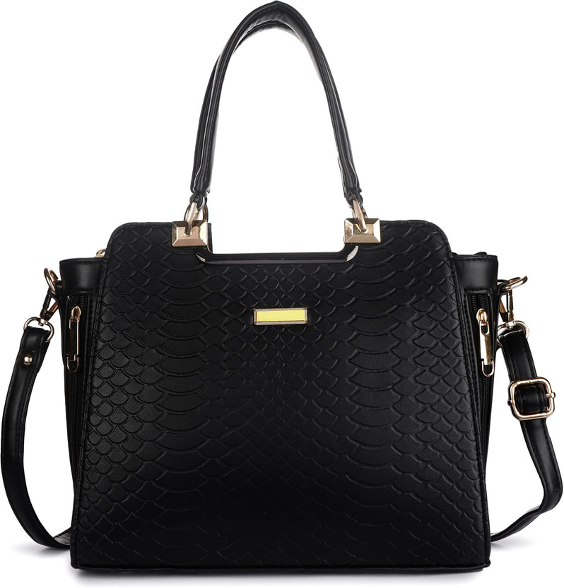 AADHI ANSH Women Black Handbag