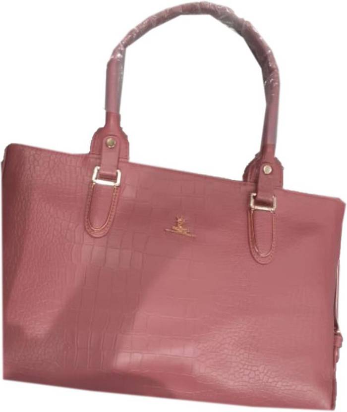 Buy focuss Women Pink Handbag Pink Online Best Price in India