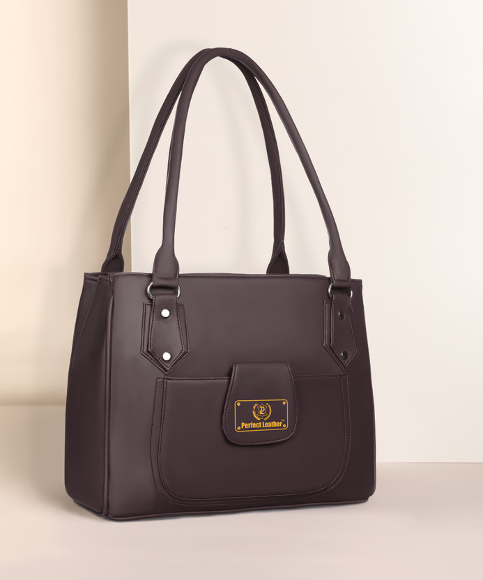 Flipkart handbags leather online