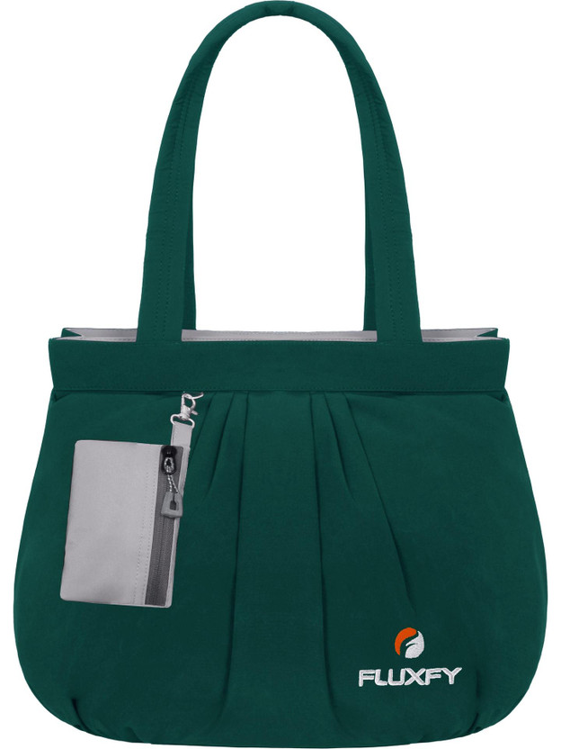FLUXFY Women Green Shoulder Bag