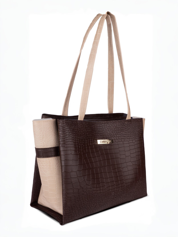 CarryLux Women Brown Shoulder Bag