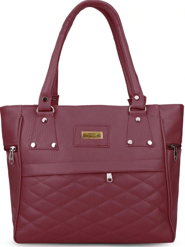 khatushyam collection Women Maroon Shoulder Bag